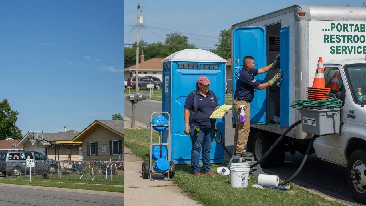 Portable Toilet Rental in Wardville, OK near me